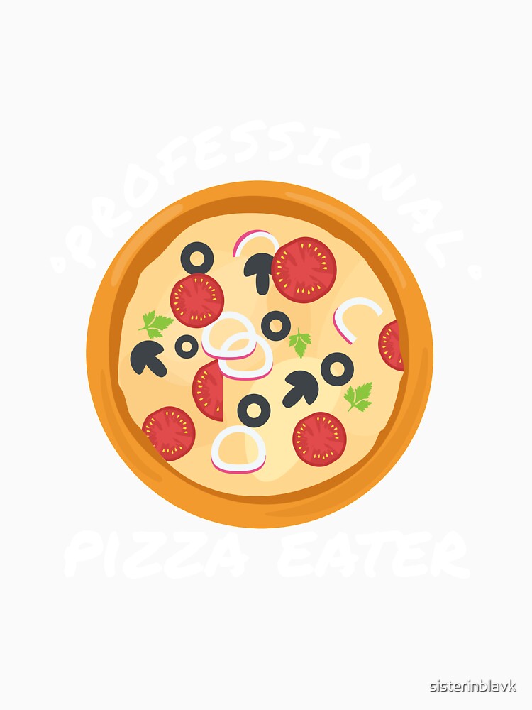 professional pizza eater by sisterinblavk