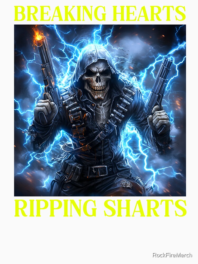 Breaking Hearts Ripping Sharts Oddly Specific by RockFireMerch