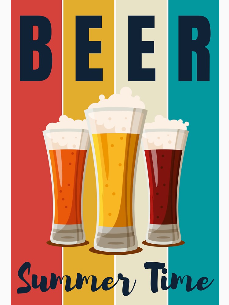 Summer Time is Beer Time by DesignedToATee