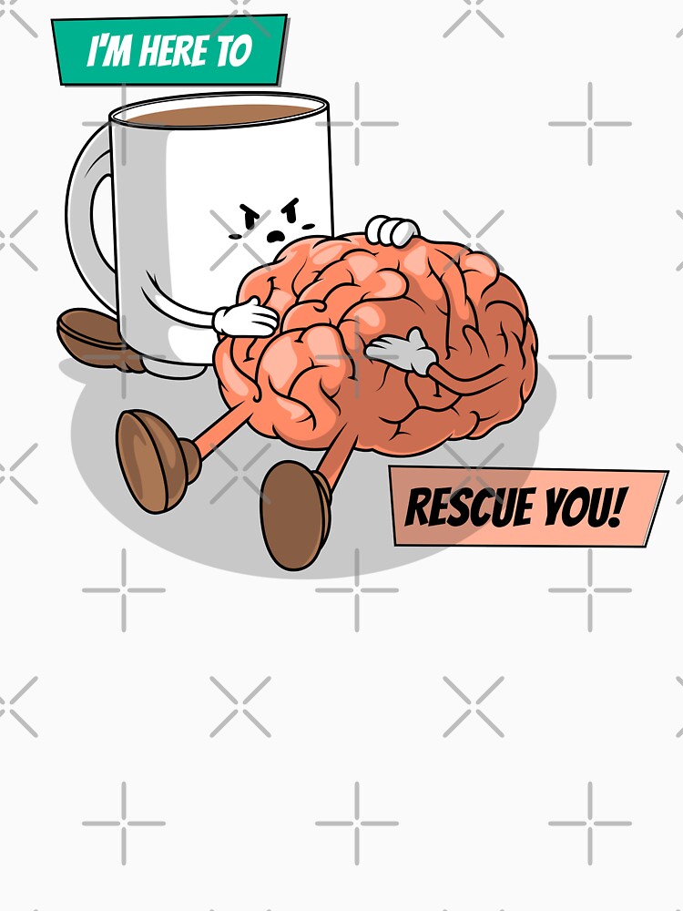 Funny Coffee I'm Here To Rescue You by joabaj