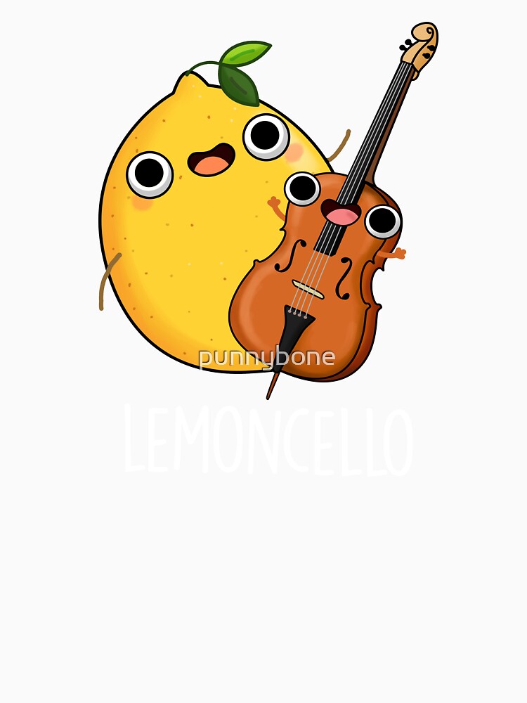 Lemoncello Funny Drink Puns (Dark BG) by punnybone