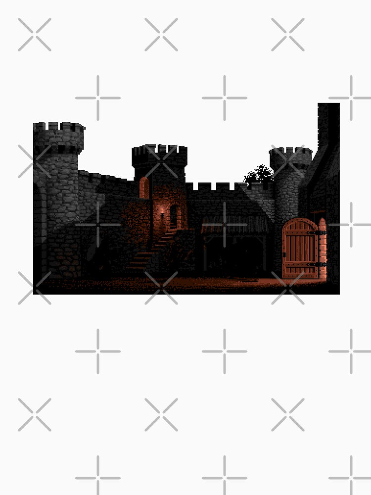 Castle Pixel Art by cttdesign