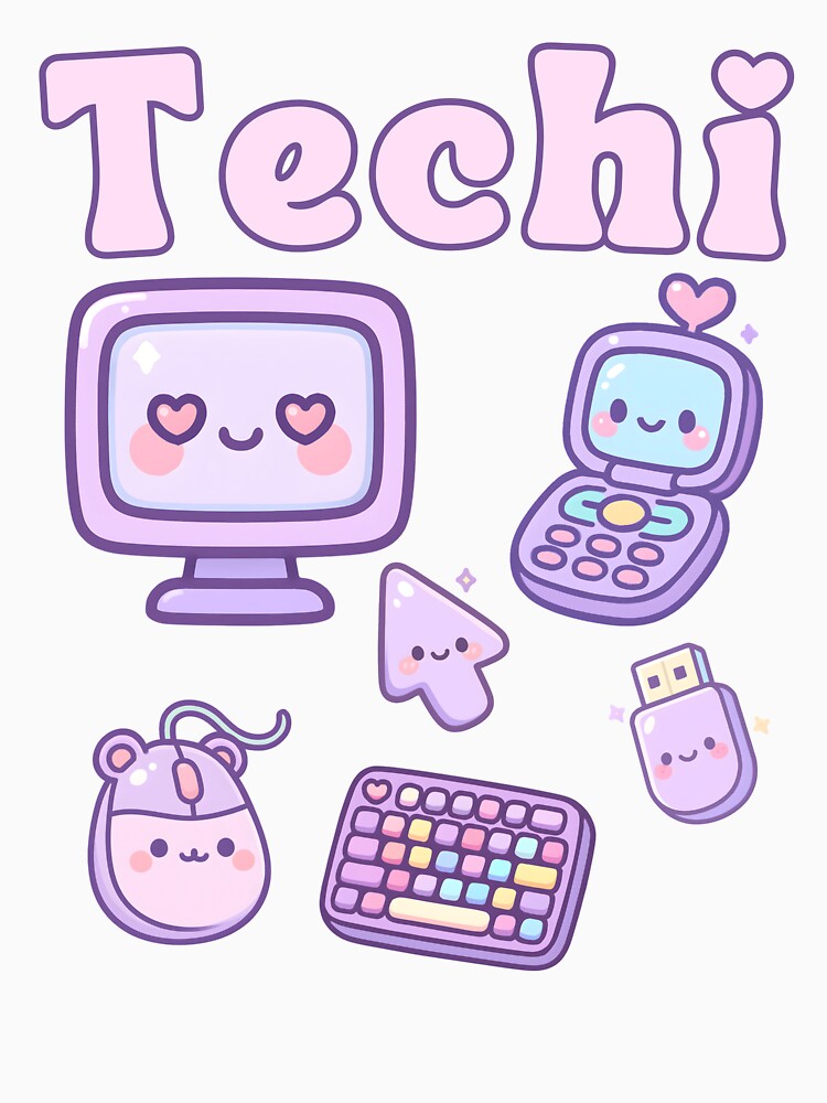 Kawaii tech pastel by BritishDelights