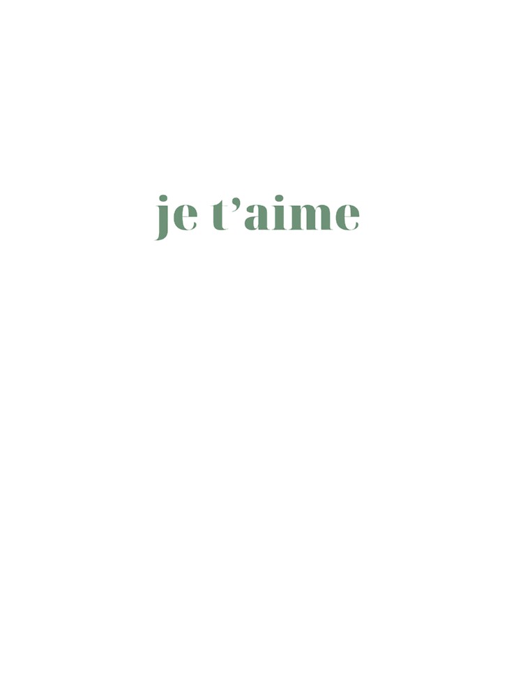 Je t’amie- i love you by PrettyTrendy