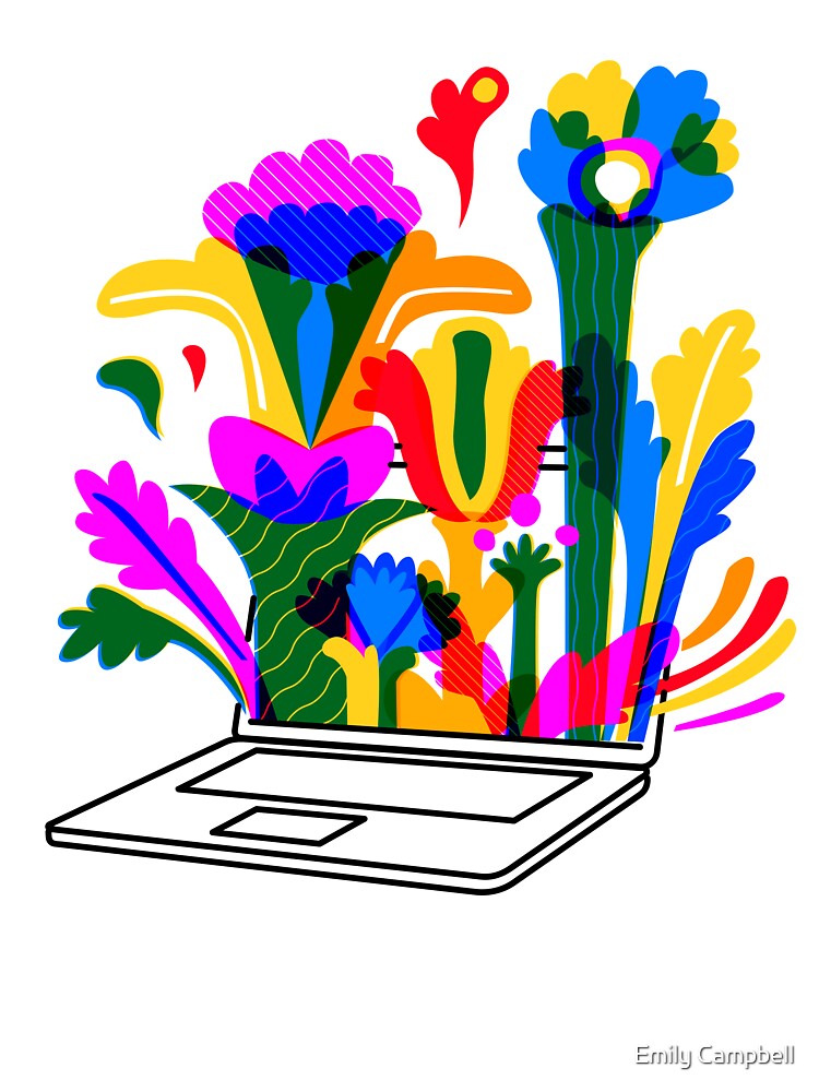 Digital Creativity Blooms by ejcreative