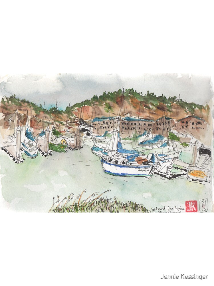 Brickyard Cove Marina, Richmond, CA by Jennie Kessinger