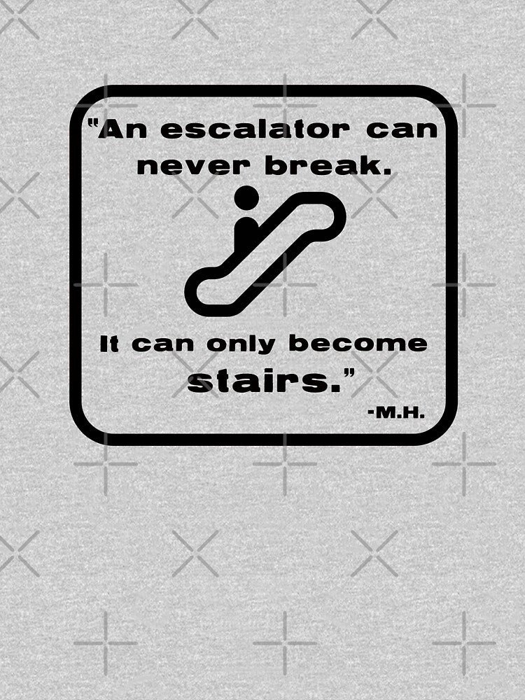 Escalator - Mitch Hedberg by subculturepress