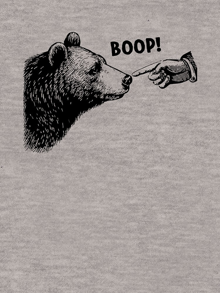 Boop Bear - Bear Lover Gift by ruinzahelva