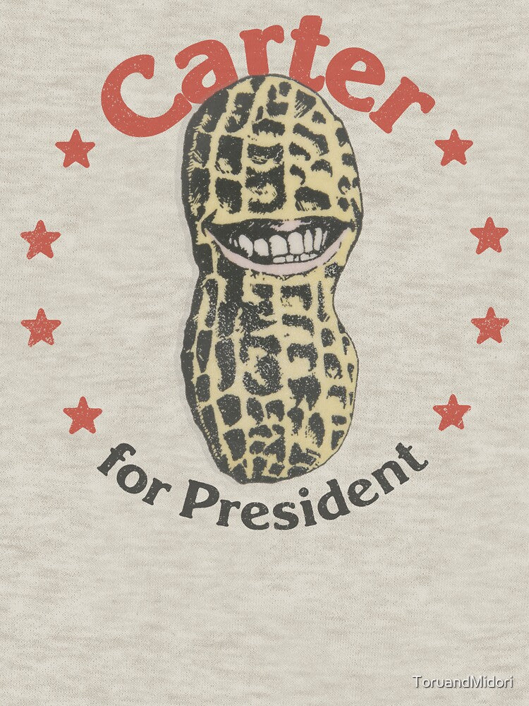 CARTER FOR PRESIDENT - VINTAGE ELECTION SHIRT by ToruandMidori