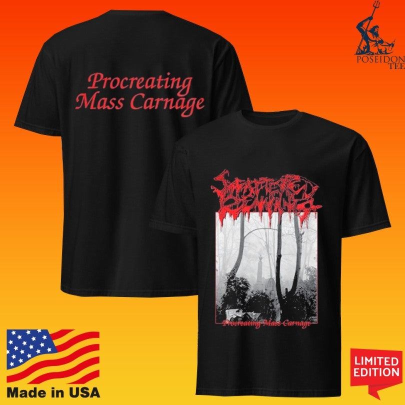 Reality Fade Scattered Remnants Procreating Mass Carnage T-shirt
