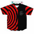 BEST Rezz logo black red Baseball Jersey