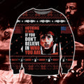 Rocky Knitting Pattern 3D Print Ugly Christmas Sweater