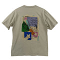 Uniqlo UT Andy Warhol Shirt Mens XS Beige Stars C.1984 Art Graphic Tee T-Shirt