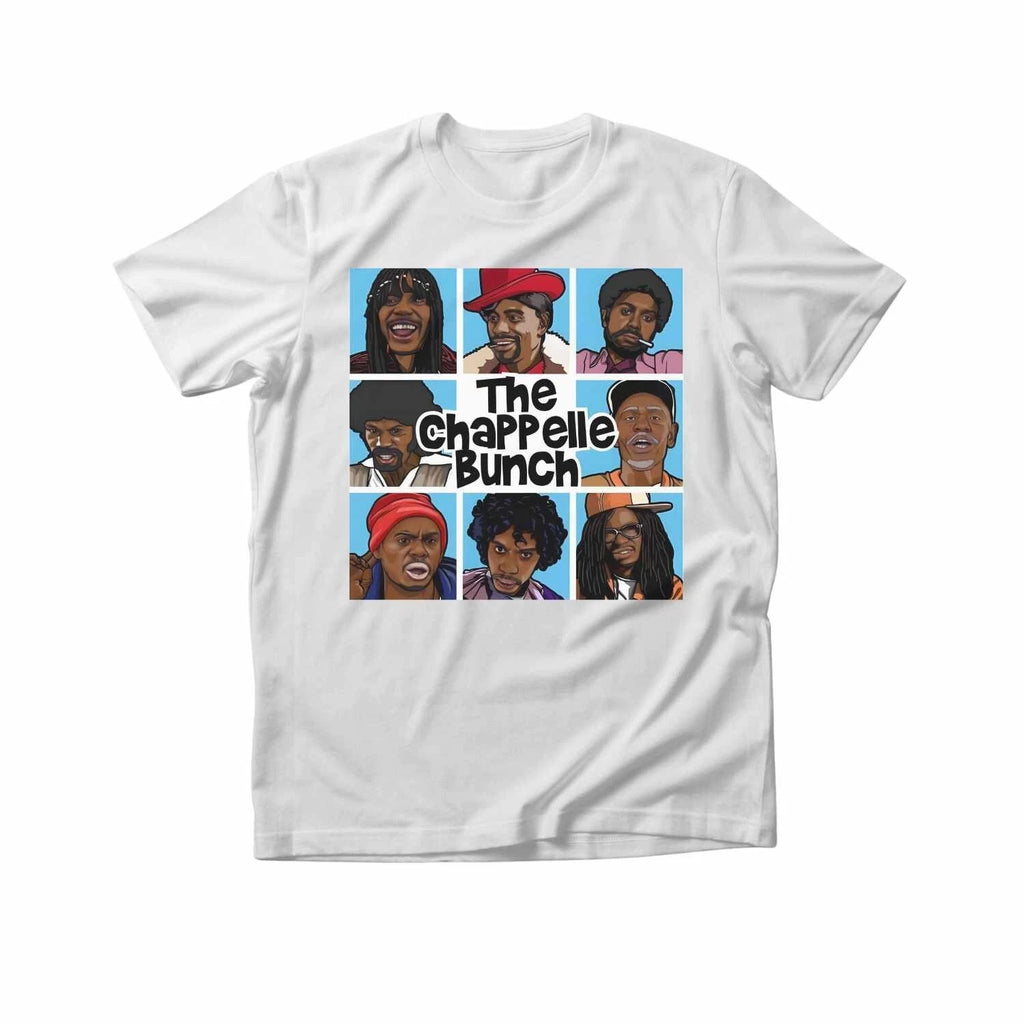 Chappelle bunch shirt, funny parody graphic t shirt