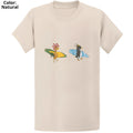 Gildan 5000 Cody Maverick Chicken Joe Surf's Up T-Shirt - Funny Movie Gift Tee