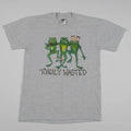 Vintage Y2K Toadily Wasted Shirt Funny Party Drink Smoke Frog Toad Comedy USA