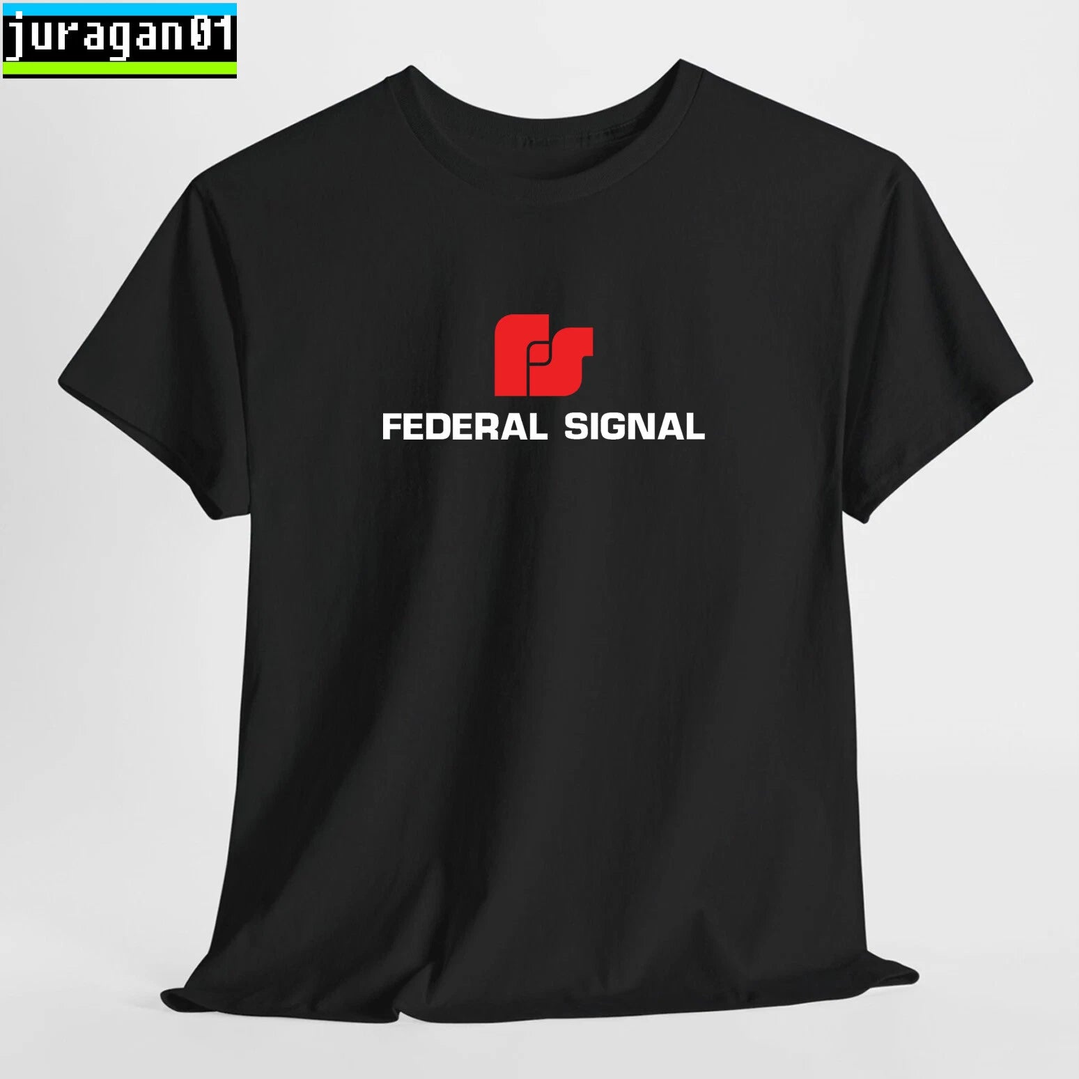 Federal Signal T-Shirt Logo Many Colors Size S to 5XL Made in USA