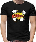 Superhero Kaboom Mens T-Shirt - Comic - Hero - Pop Art - Graphic Novel - Heroes