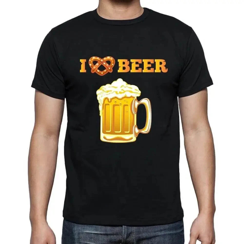 Men's I Love Beer 2 Print T-Shirt - I Love Beer 2 - T-Shirt