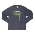 Eddie Bauer Men's Crewneck Graphic Print Long Sleeve T-Shirt (Asphalt Ridge, S)