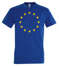 Youth Designz Mens T-Shirt EU Logo Print Europe Stars Flag Flag USA NATO
