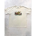 Vans Forage for Happiness Graphic T-Shirt Mens XL Cream Off White Dog Mushroom