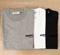 Essentials Fear of God S22 T Shirt 3 Colors Pack Black Grey White New