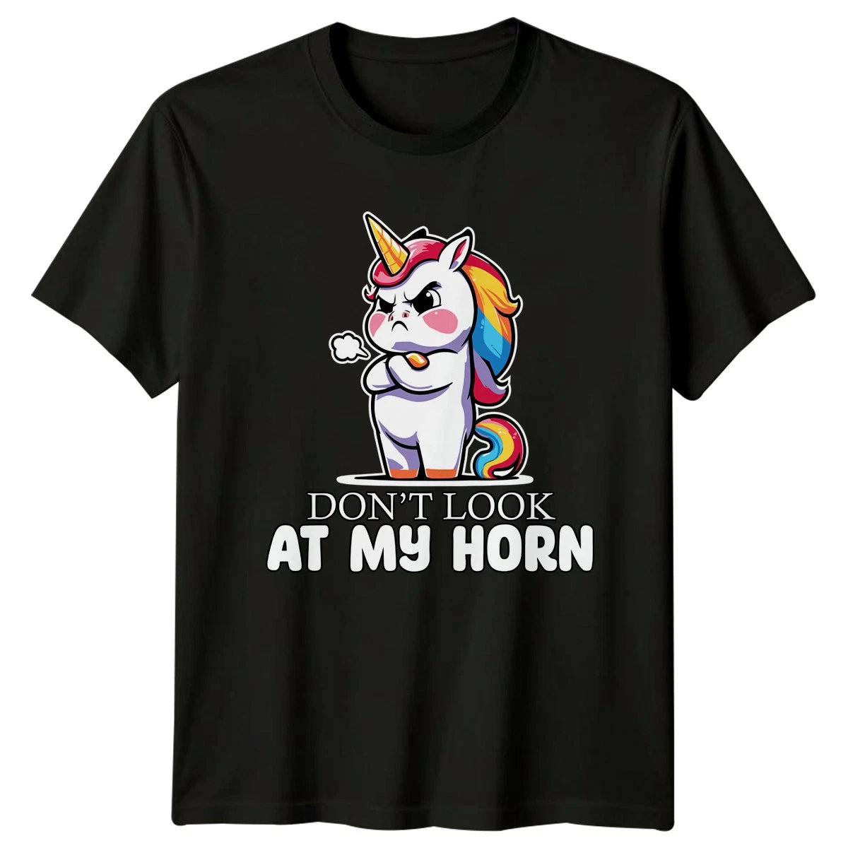 Dont Look At My Horn T-Shirt Unisex Gift For Him And Her