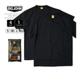 BIG JOHN 2 PACK T-SHIRT Short sleeves　black  Made in Japan