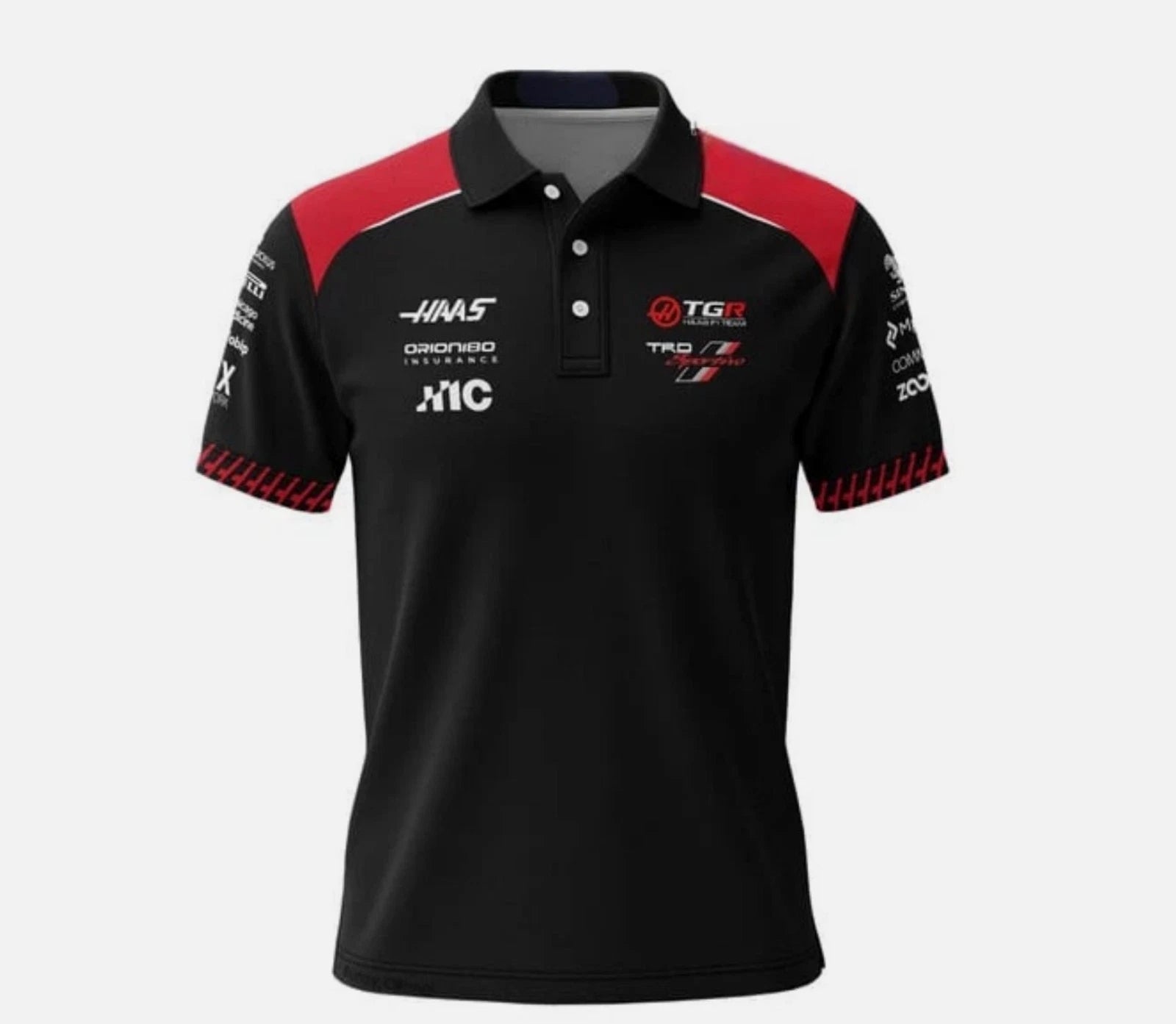 Haas Team F1 2026 Custom Polo Shirt