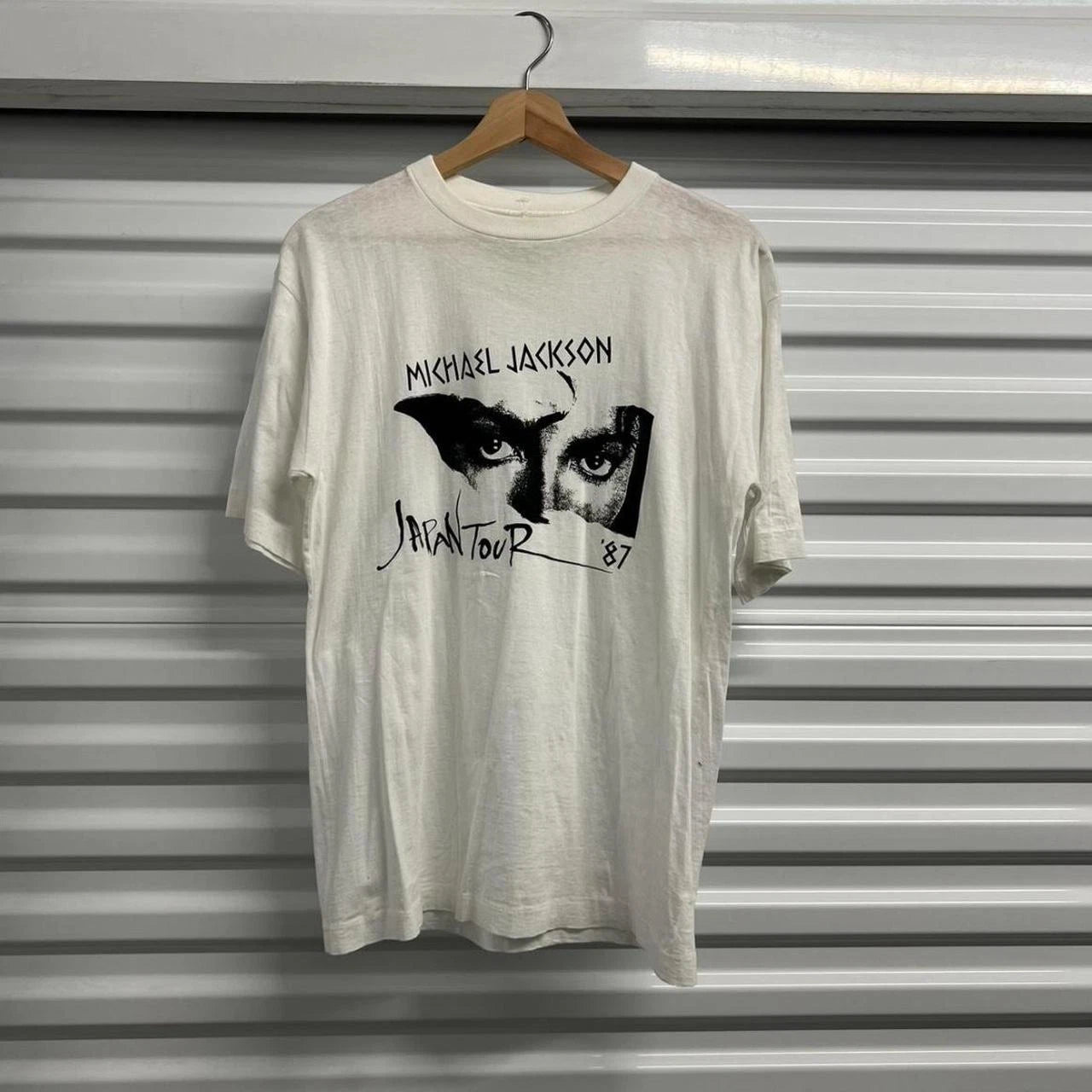 Vintage Michael Jackson 1987 Japan Tour T-Shirt Men's Retro Rare Graphic S-5XL