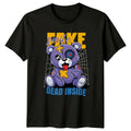 Smile Dead Inside Like T-Shirt Gothic Kawaii Streetwear Birthday Gift For Him