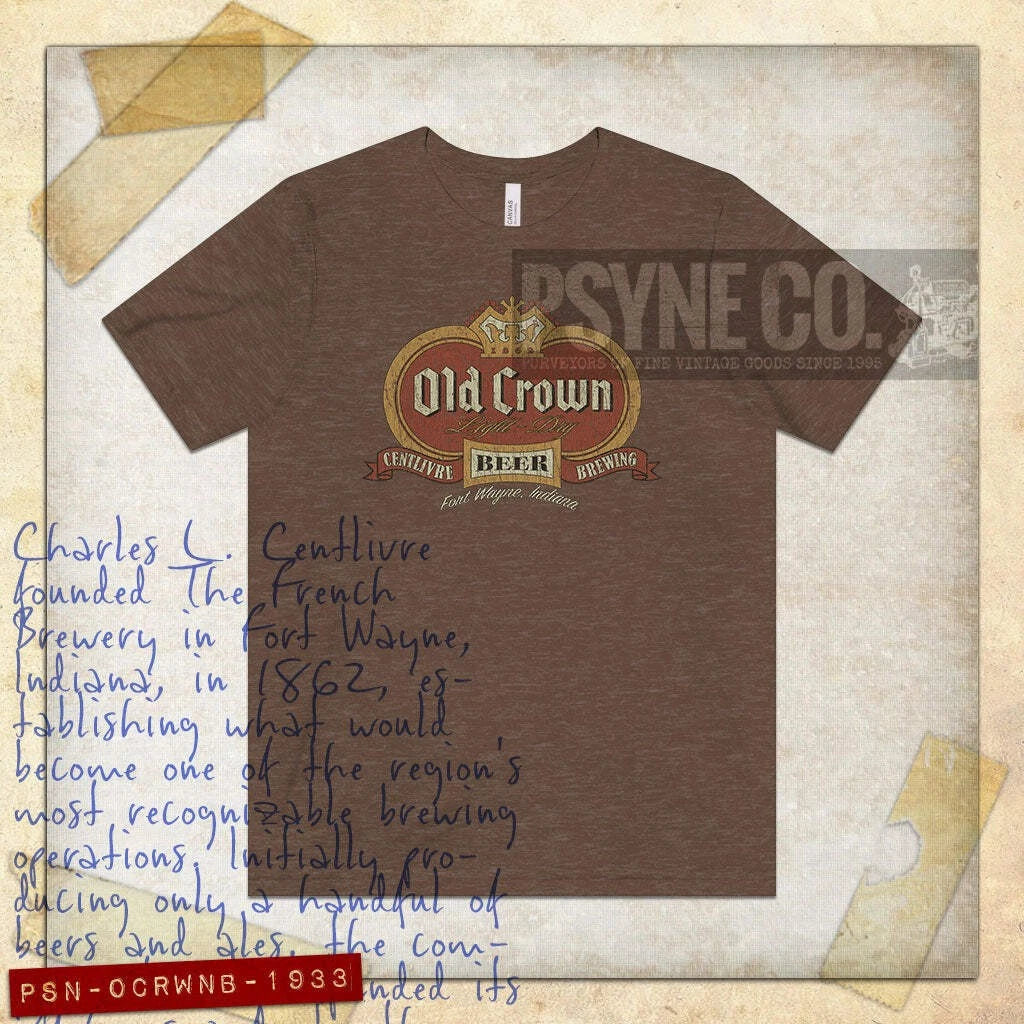 Old Crown Beer 1933 Vintage Men’s T-Shirt