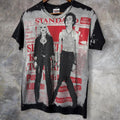 Crazy vintage Sid and Nancy mosquito head T-Shirt