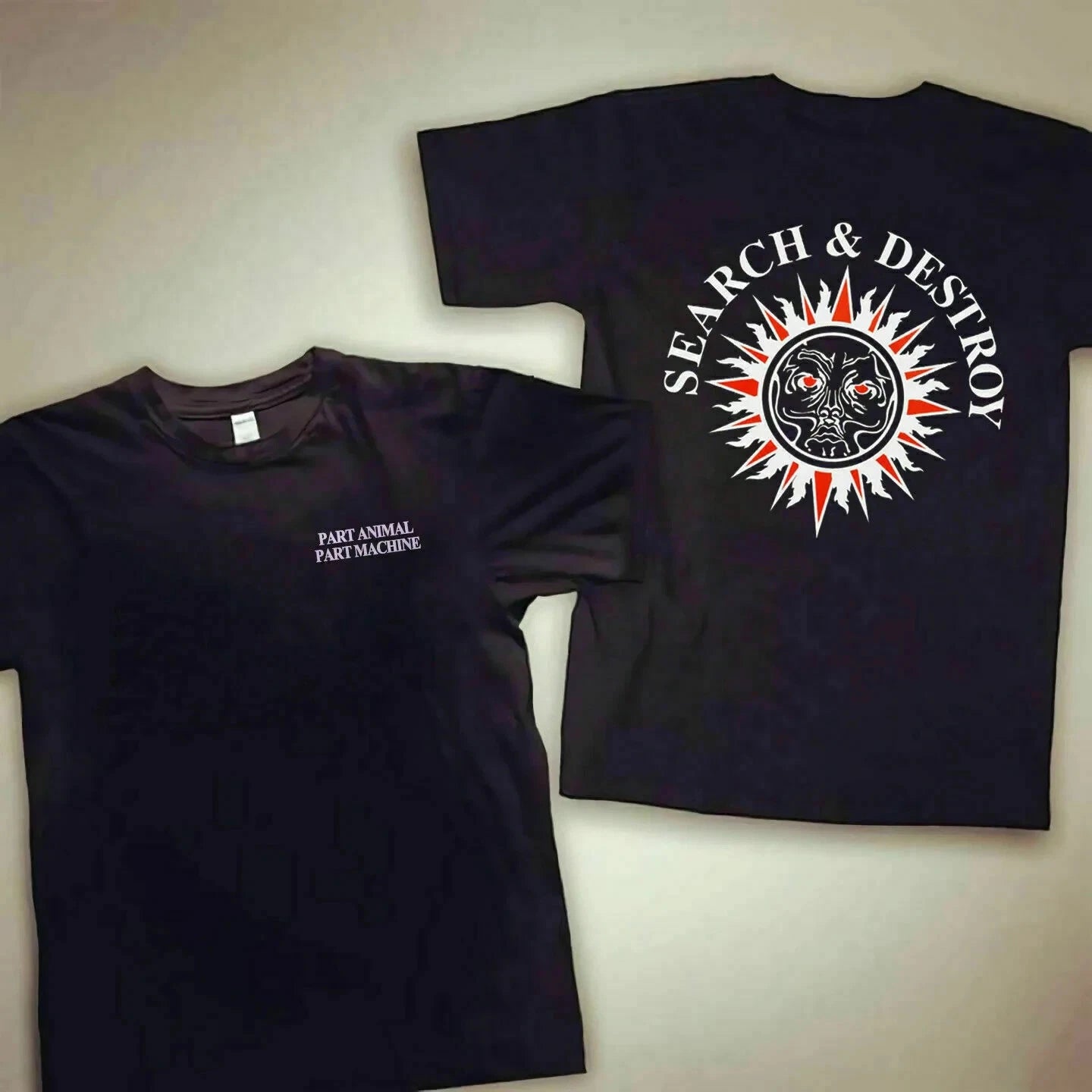 HENRY ROLLINS SEARCH AND DESTROY PART ANIMAL PART MACHI T SHIRT