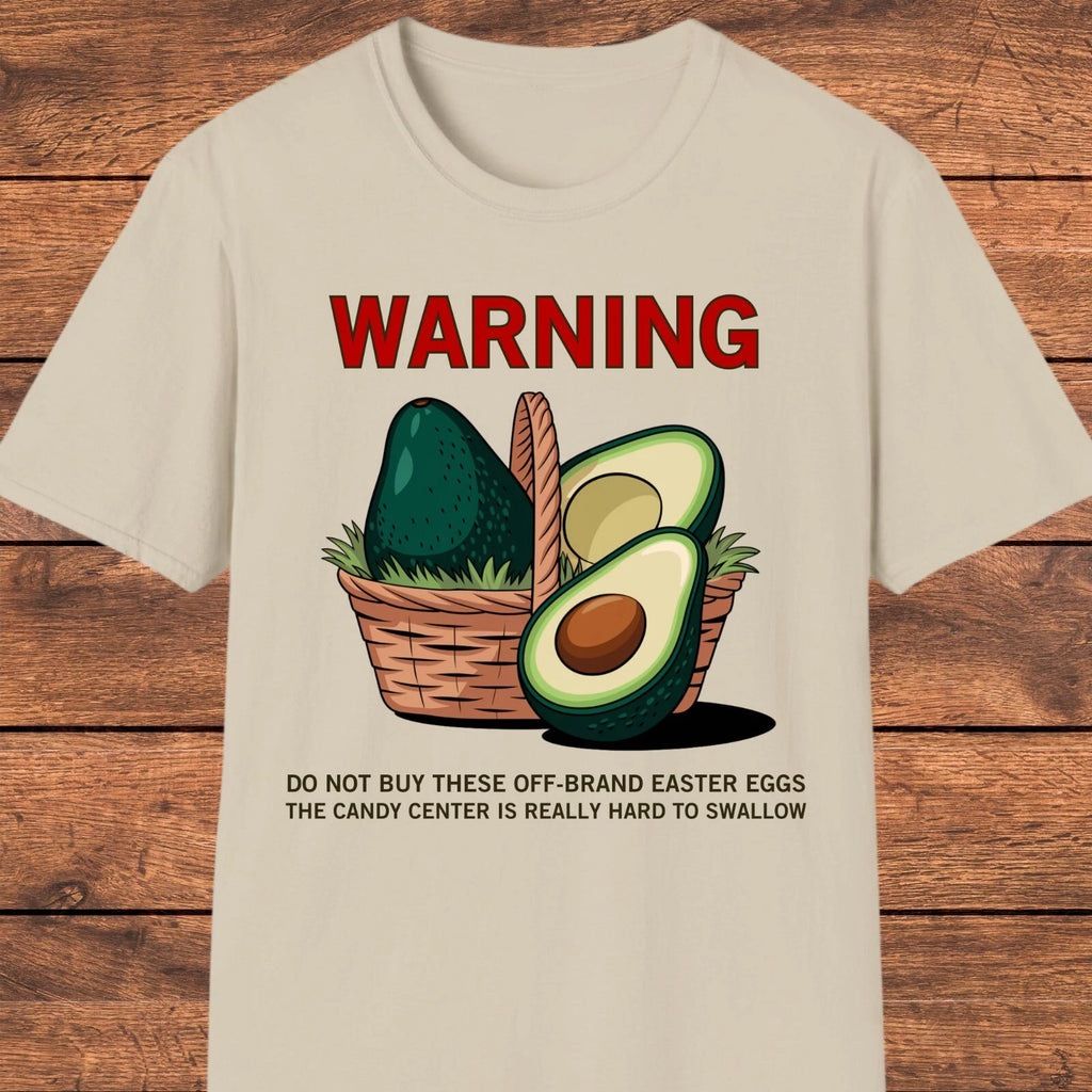 Funny Easter T-Shirt, Avocado Egg Shirt, Easter Gift Shirt, Easter Basket Joke