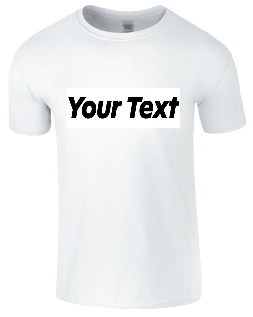 Personalized Custom Print Your Own Text On Customized Men's T Shirt New USA Gift