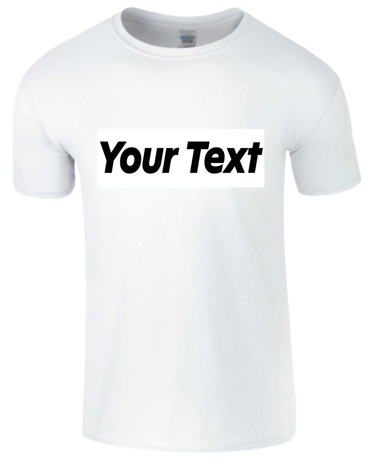 Personalized Custom Print Your Own Text On Customized Men's T Shirt New USA Gift