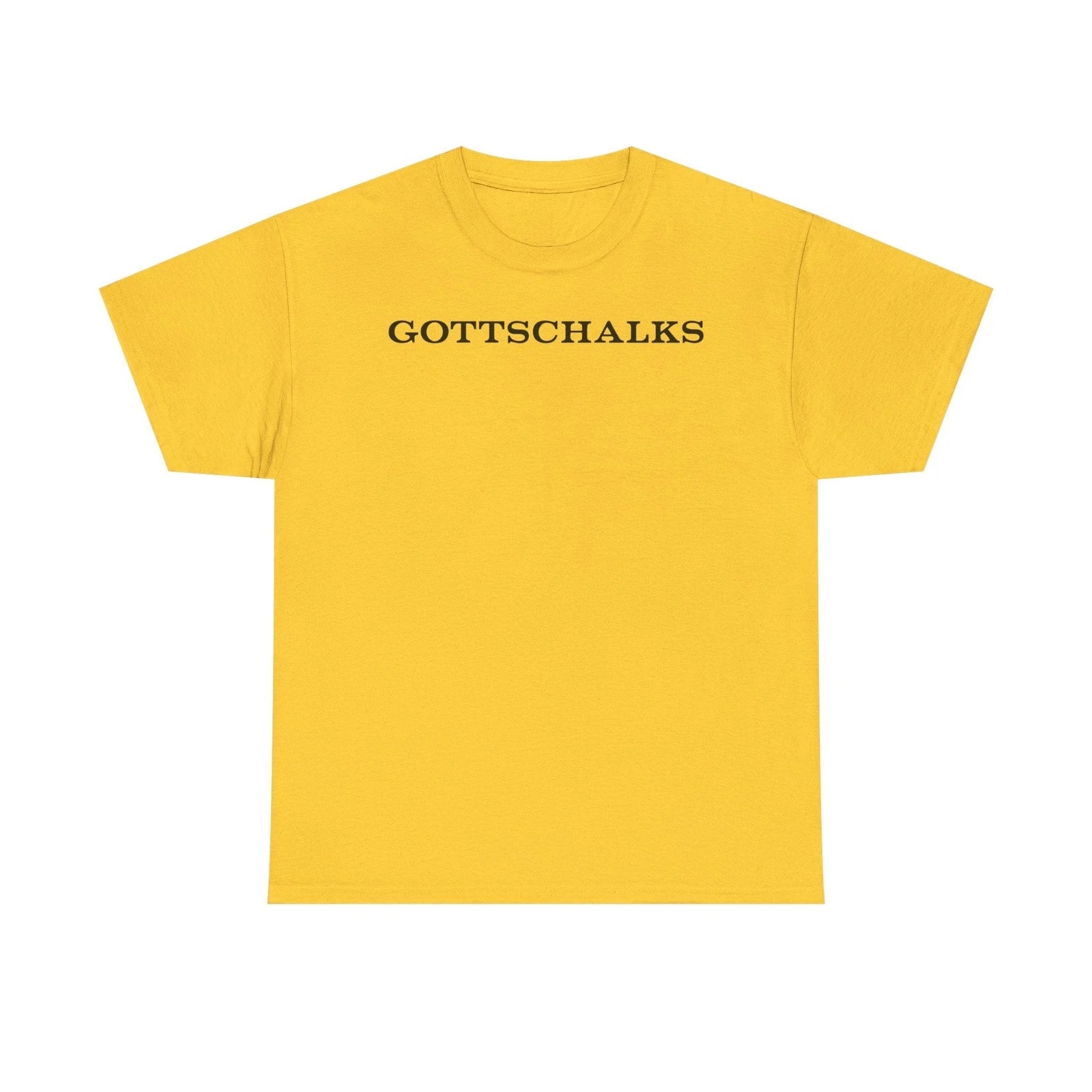 Gottschalks Simple Black Text Department Store Logo T-Shirt