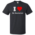 I Love My Son-in-law T shirt I Heart My Son-in-law Tee