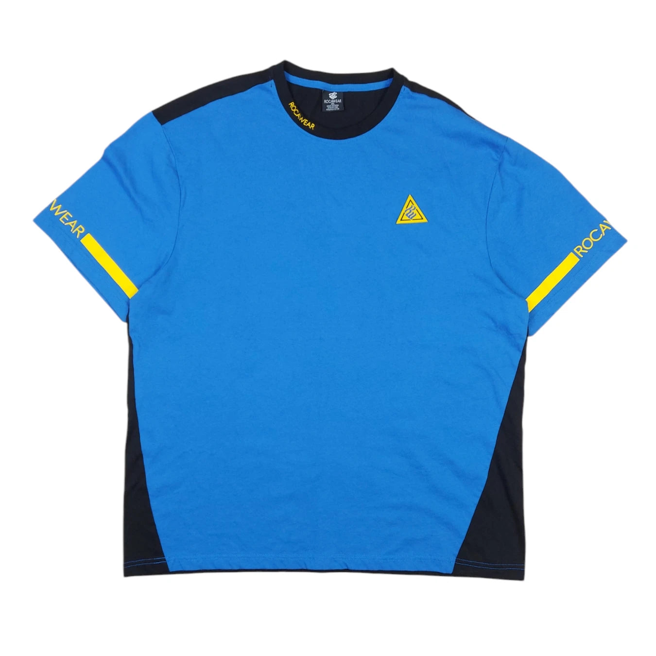 Vintage Y2K Rocawear Triple Crown Multicolor Short Sleeve T-Shirt 2XL/3XL