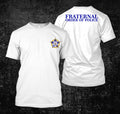 Flaternal Order of Police -  custom front and back t-shirt tee