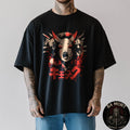 Goth Grunge Demon Anime Girl Waifu Horror Alt Aesthetic T-Shirt