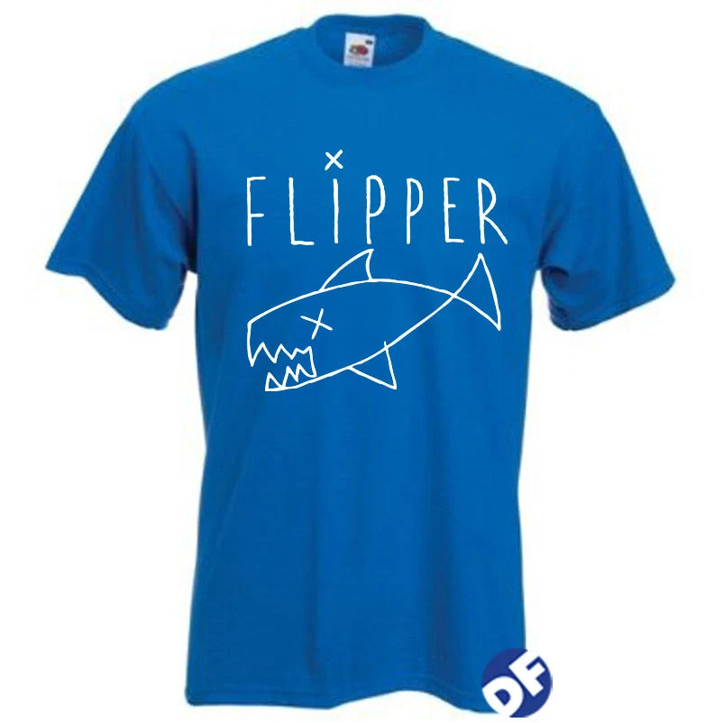 Nirvana Kurt Cobain Flipper Tshirt Grunge New Wave PUnk NEW – all sizes
