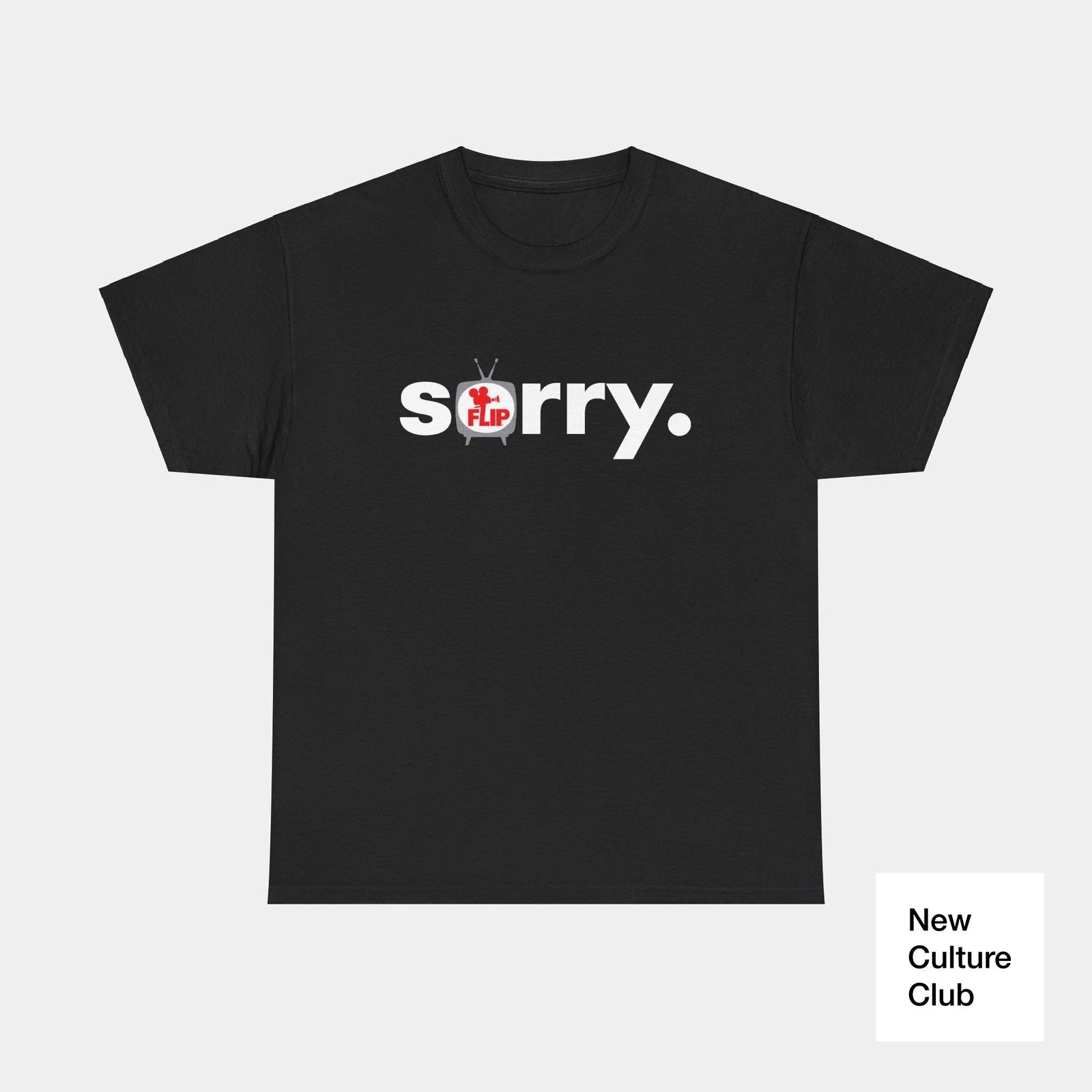 Flip Sorry Skateboards Skate Classic Video 90s Premium Design T Shirt Colors