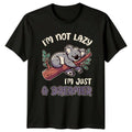 Lazy Koala T-Shirt Im Not Lazy Im Just A Dreamer Funny Animal Pun