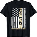 Proud Father of A Few Dumb-Ass Funny Father's Day Quote T-Shirt