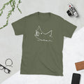 Jaws Shirt Quint Shark Chalkboard Shirt Jaws chalkboard shirt Amity shirt