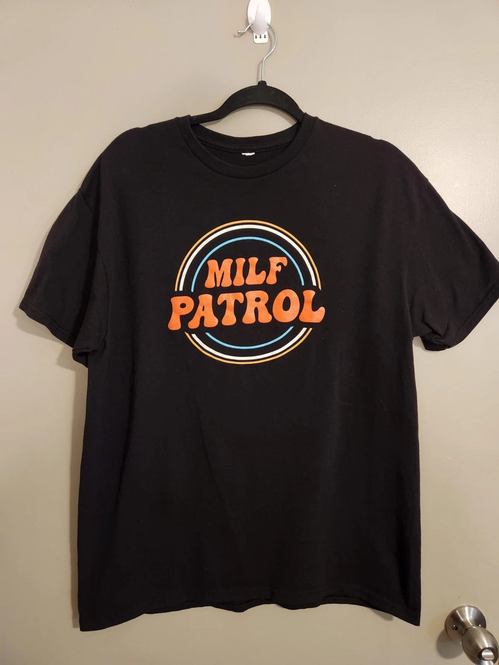 Unbranded Funny Joke Mens Shirt MILF Patrol Gag Gift Size L