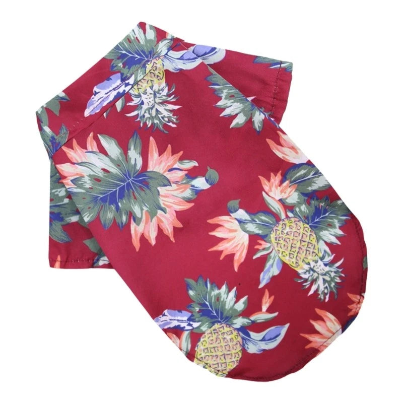 Lovely Puppy Beach Shirt Pineapple Shirt Cats Elegant Shirt Influencers Same